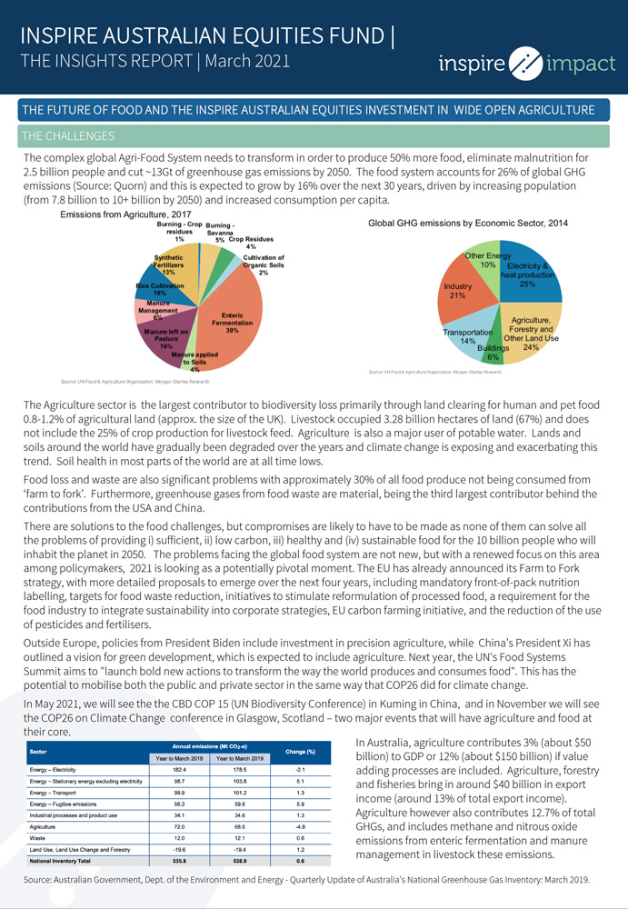 Insights report March 2021
